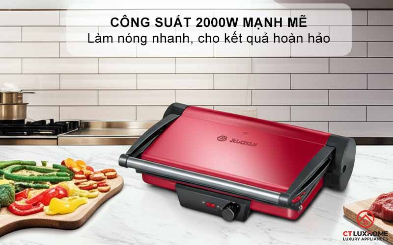 VỈ NƯỚNG ĐIỆN BOSCH TCG4104 2000W 3