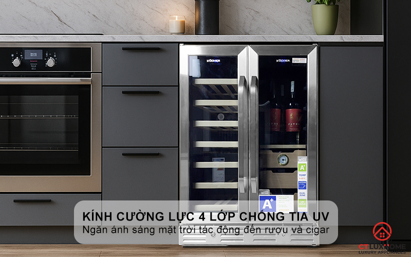 Kính cường lực 4 lớp chống tia UV