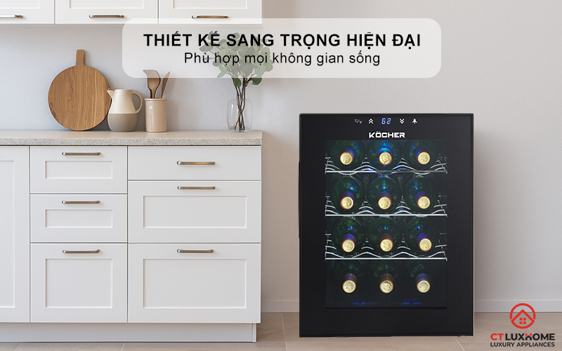 Thiết kế sang trọng hiện đại phù hợp mọi không gian sống