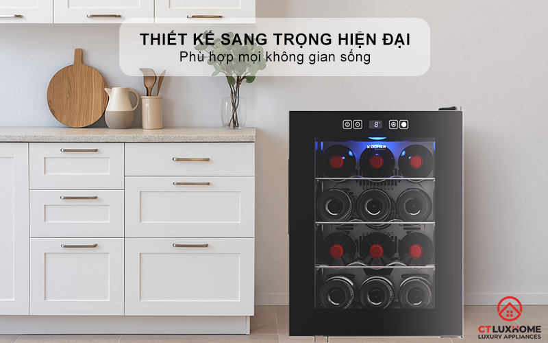 Thiết kế sang trọng hiện đại phù hợp mọi không gian sống