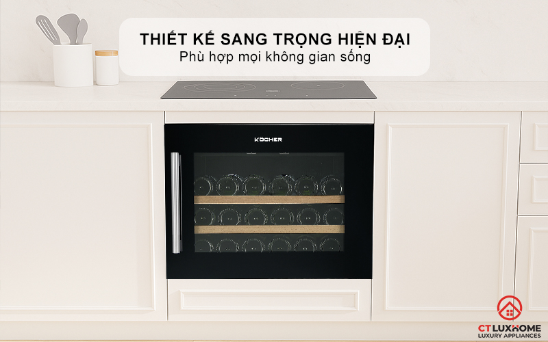 Thiết kế sang trọng hiện đại phù hợp mọi không gian sống