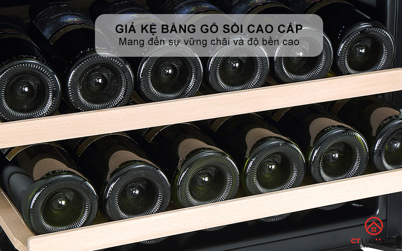 Giá kệ bằng gỗ sồi cao cấp