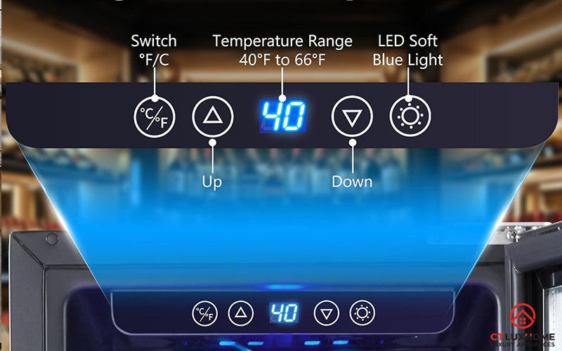 Màn hình LCD cải tiến, thao tác dễ dàng