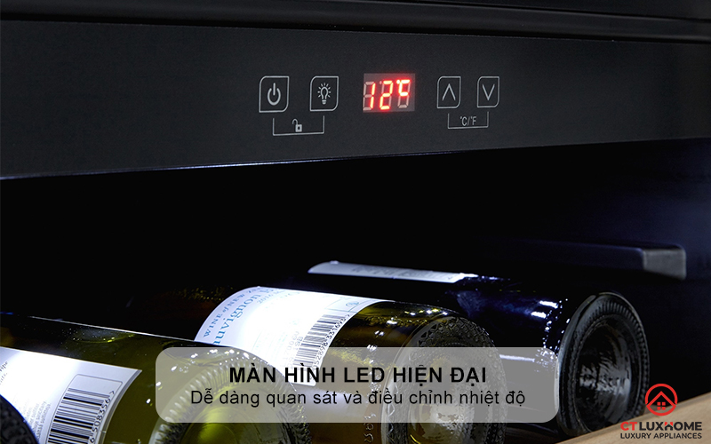 Màn hình LED hiện đại, dễ dàng thao tác