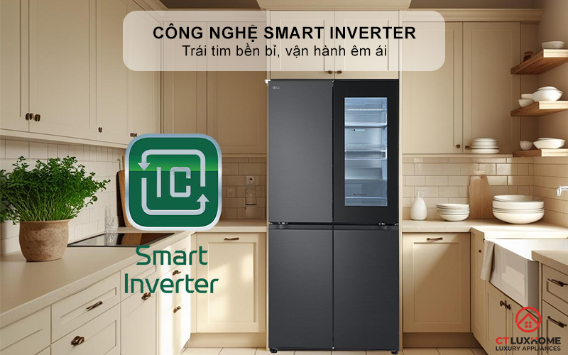 Máy nén tuyến tính Inverter - Trái tim bền bỉ giúp tủ lạnh vận hành êm ái, giảm thiểu tiếng ồn