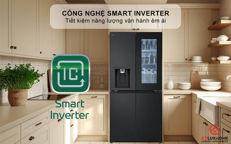 Máy nén tuyến tính biến tần™- Trái tim bền bỉ giúp tủ lạnh vận hành êm ái, giảm thiểu tiếng ồn