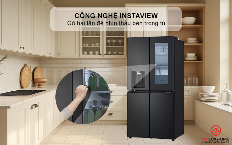Công nghệ InstaView™: Chạm để tương tác, mở để trải nghiệm