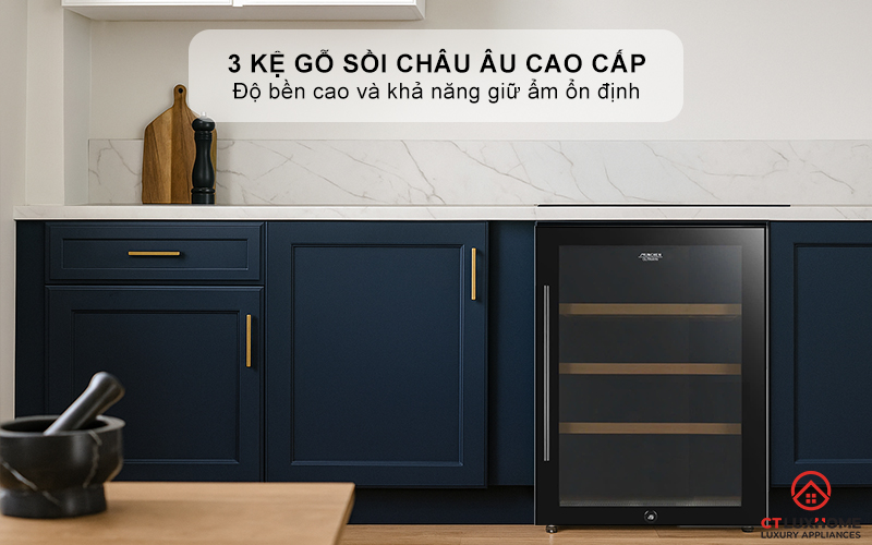 3 kệ gỗ sồi Châu Âu cao cấp
