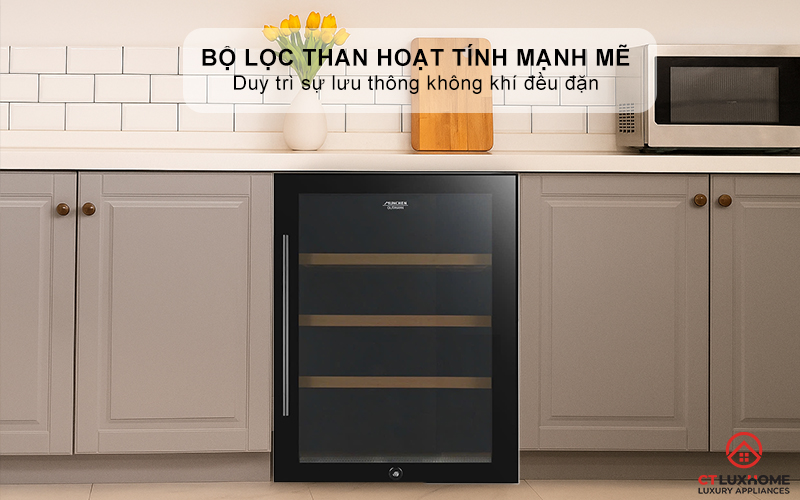 Quạt làm mát và bộ lọc than hoạt tính mạnh mẽ