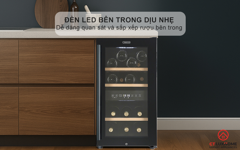 Đèn LED điện tử ánh sáng trắng hiện đại