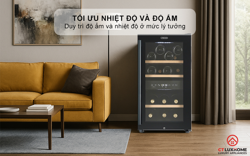 Tối ưu nhiệt độ và độ ẩm bên trong