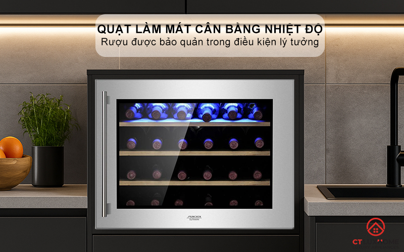 Chức năng quạt làm mát cân bằng nhiệt độ