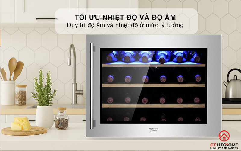 Tối ưu nhiệt độ và độ ẩm bên trong