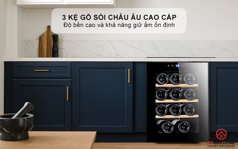 3 ngăn kéo gỗ sồi cao cấp