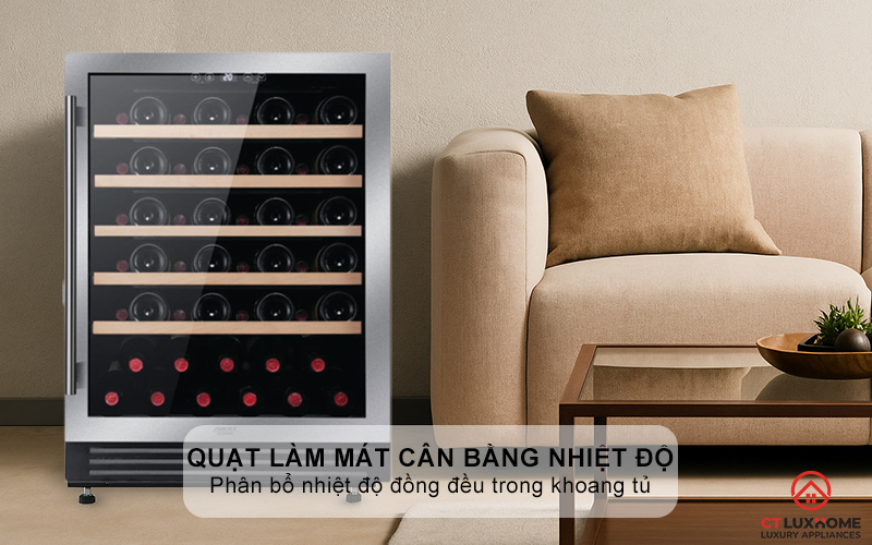 Chức năng quạt làm mát cân bằng nhiệt độ