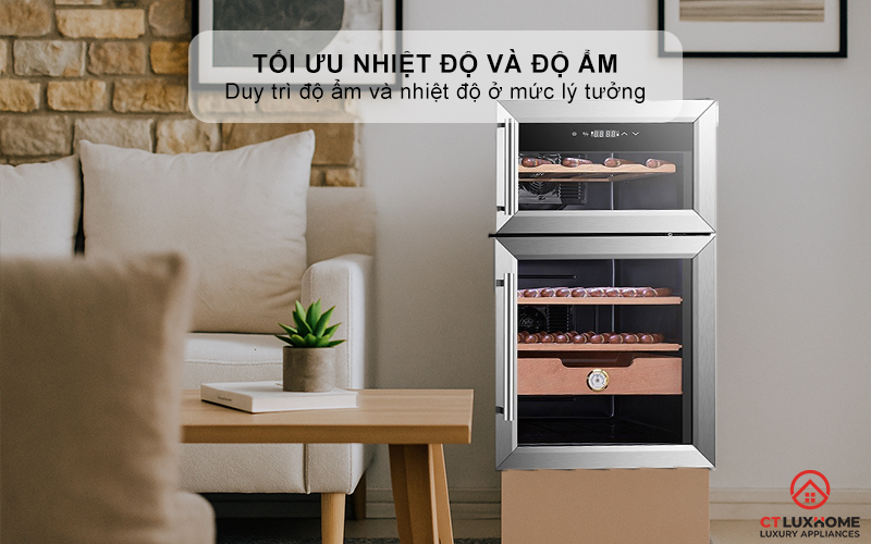 Tối ưu nhiệt độ và độ ẩm bên trong
