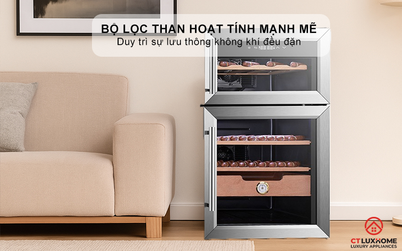 Bộ lọc than hoạt tính mạnh mẽ