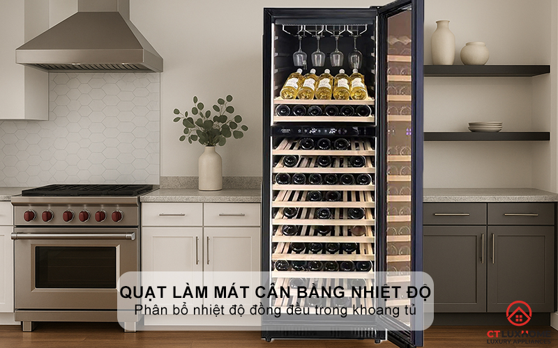 Chức năng quạt làm mát cân bằng nhiệt độ