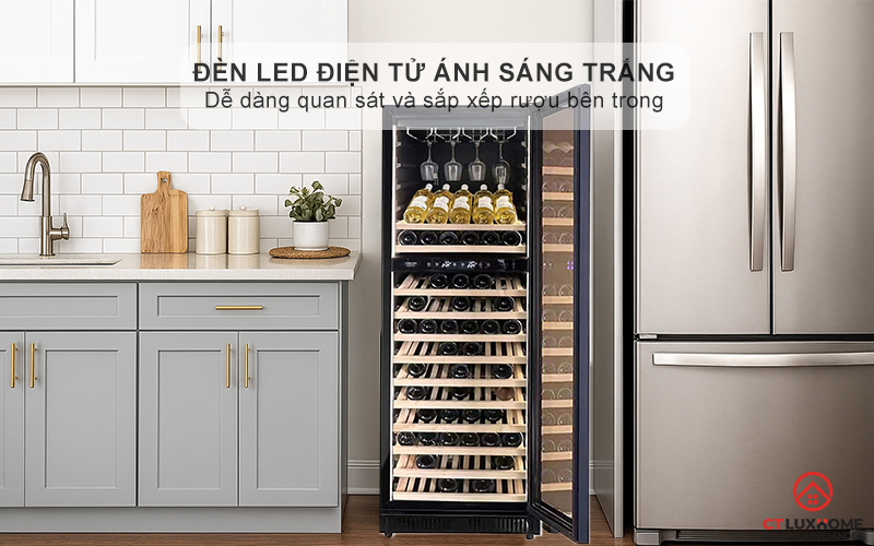 Đèn LED điện tử ánh sáng trắng hiện đại