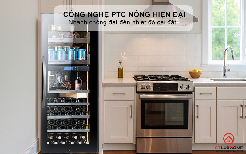 PTC nóng đạt được nhiệt độ cài đặt tối ưu