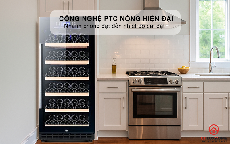 PTC nóng đạt được nhiệt độ cài đặt tối ưu