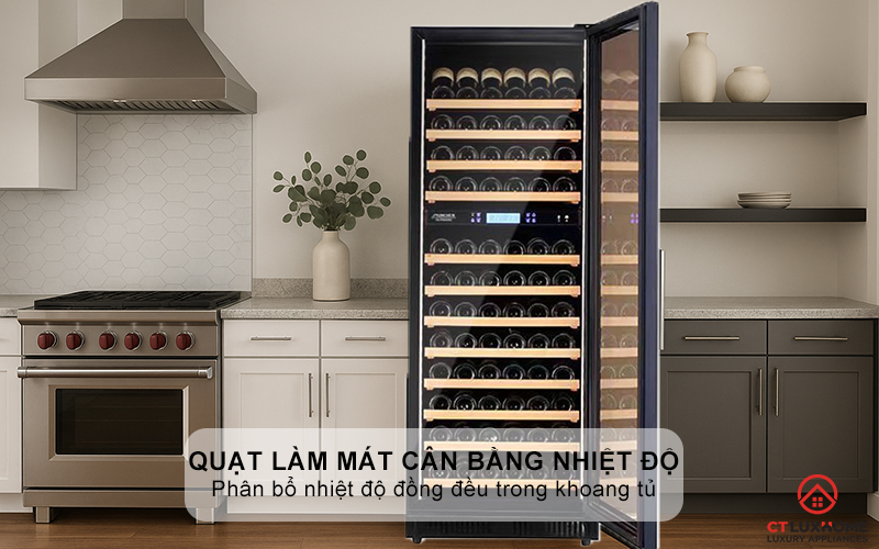Chức năng quạt làm mát cân bằng nhiệt độ
