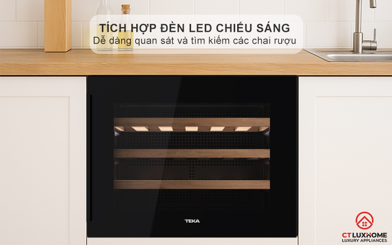 Tích hợp đèn LED chiếu sáng