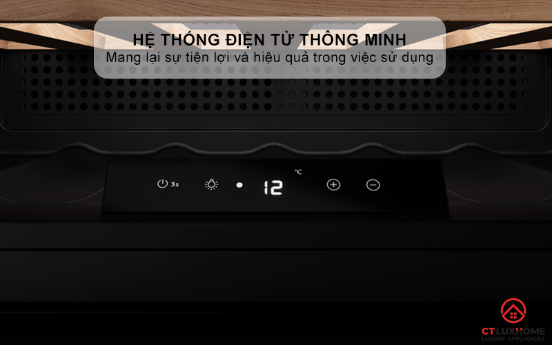 Bảng điều khiển cảm ứng điều chỉnh nhiệt độ nhanh chóng