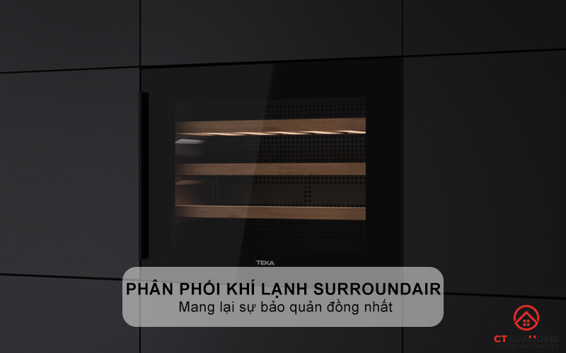 Công nghệ phân phối khí lạnh Surroundair