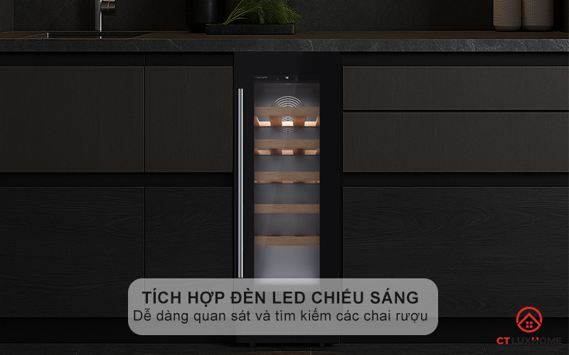 Tích hợp đèn LED chiếu sáng