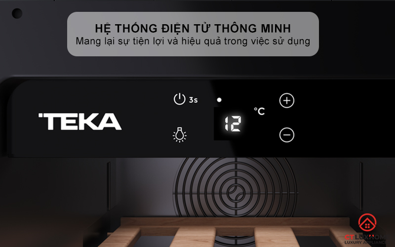 Bảng điều khiển cảm ứng điều chỉnh nhiệt độ nhanh chóng