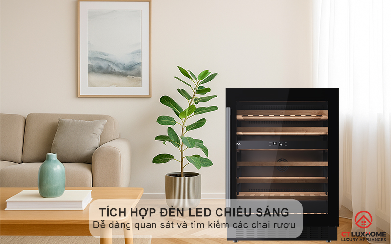 Tích hợp đèn LED chiếu sáng