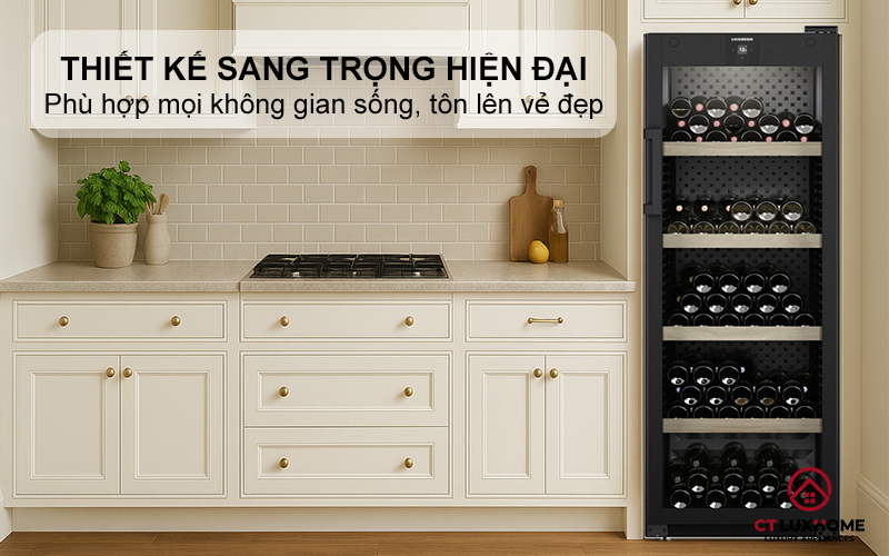 Thiết kế sang trọng hiện đại phù hợp mọi không gian sống