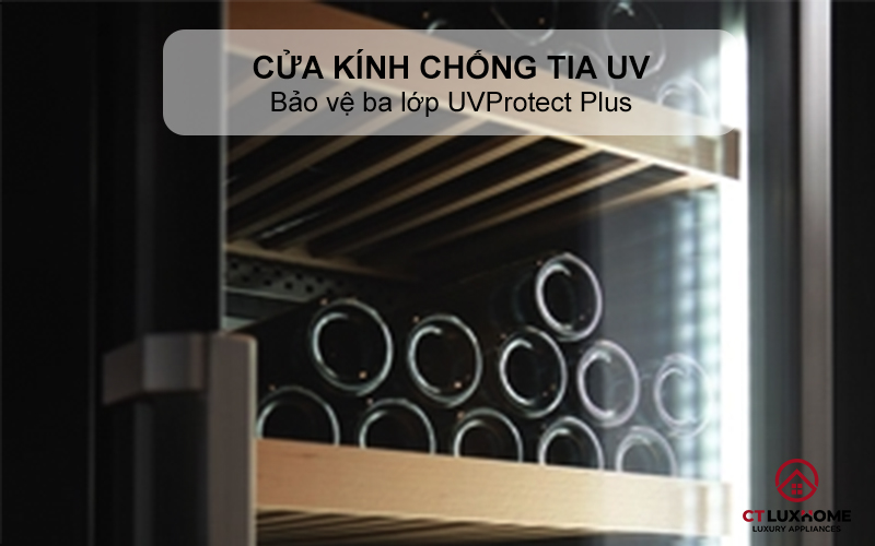 Bảo vệ ba lớp UVProtect Plus với cửa kính chống tia UV