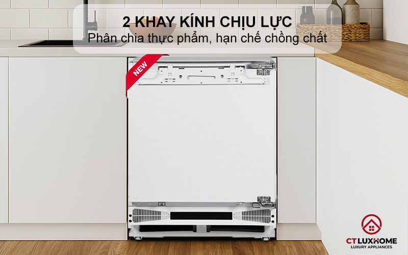 2 khay kính chịu lực