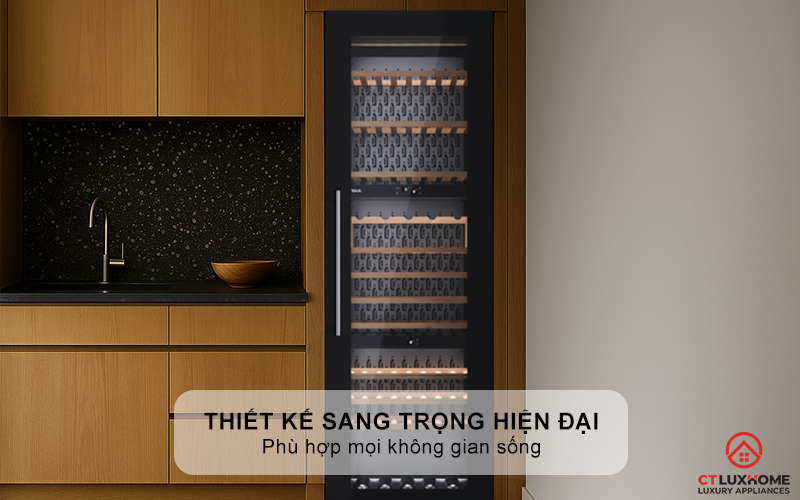 Thiết kế nhỏ gọn, sang trọng phù hợp mọi không gian sống