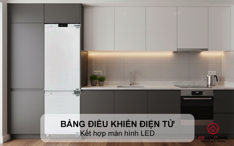 Bảng điều khiển điện tử kết hợp màn hình LED