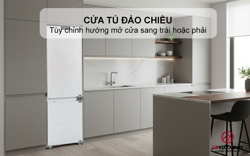 Cửa tủ đảo chiều