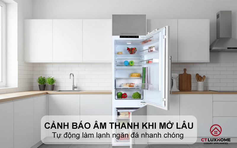 Cảnh báo âm thanh khi cửa mở lâu