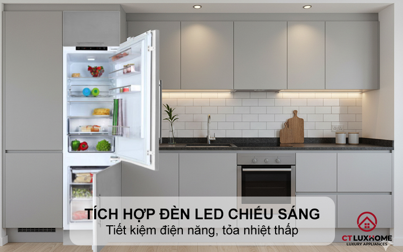 Tích hợp đèn LED chiếu sáng