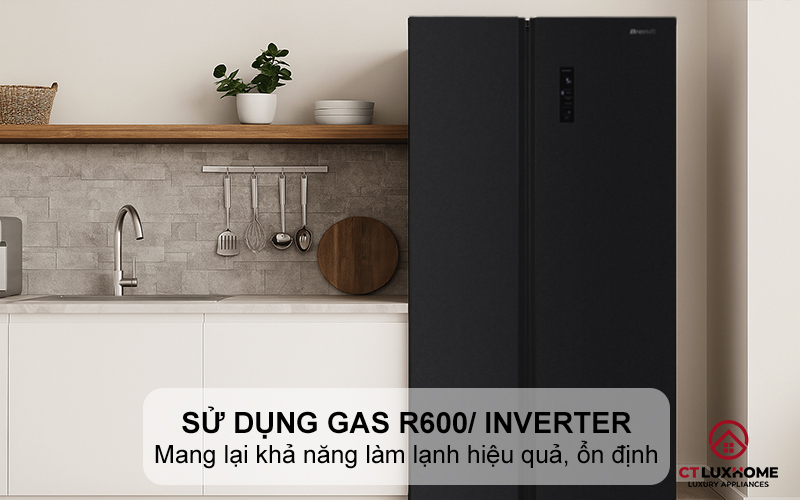 Sử dụng gas R600/ Inverter