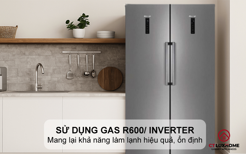 Sử dụng gas R600a