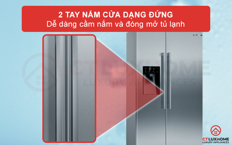 TỦ LẠNH SIDE BY SIDE BOSCH KAD93AIEP SERIE 6 562 LÍT 2