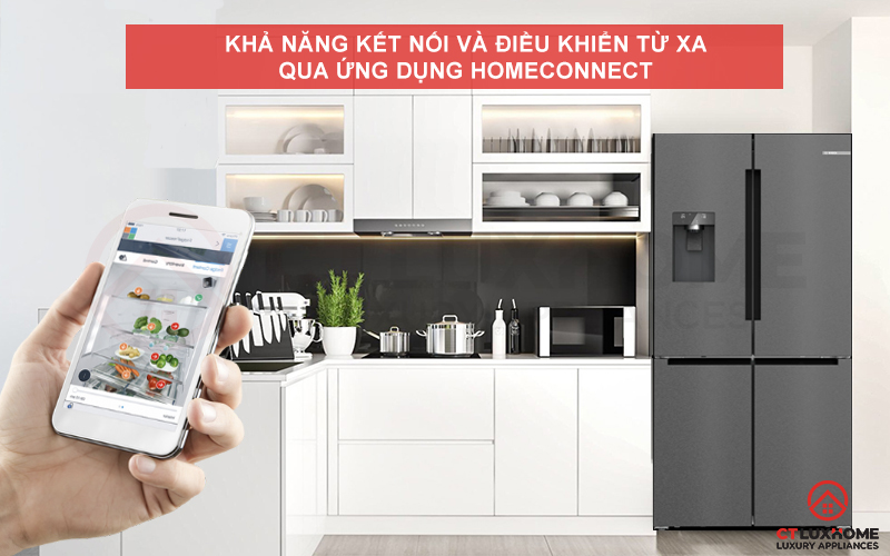 Điều khiển từ xa qua ứng dụng Home Connect