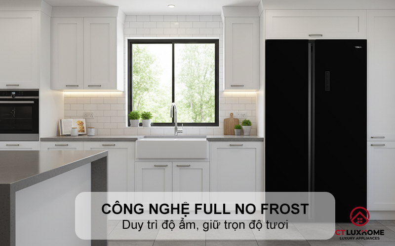 Công nghệ Full No Frost duy trì độ ẩm, giữ trọn độ tươi