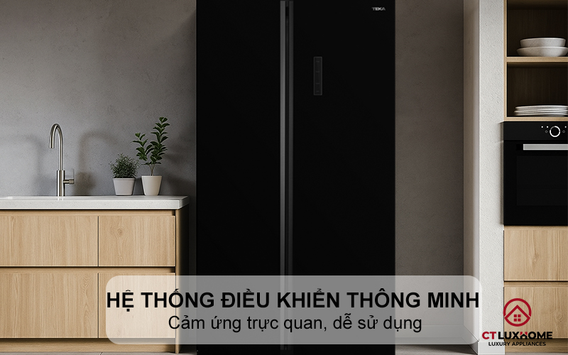 Hệ thống điều khiển thông minh cảm ứng trực quan, dễ sử dụng