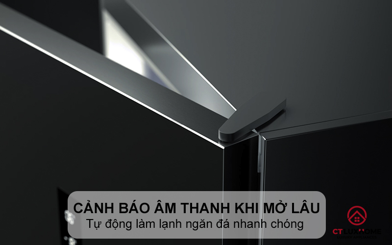 Cảnh báo âm thanh khi cửa mở lâu
