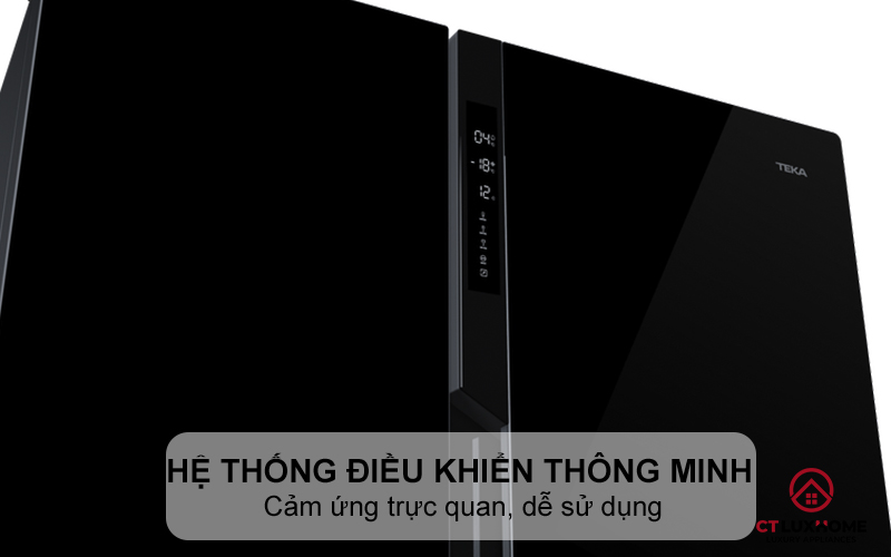 Hệ thống điều khiển thông minh cảm ứng trực quan, dễ sử dụng