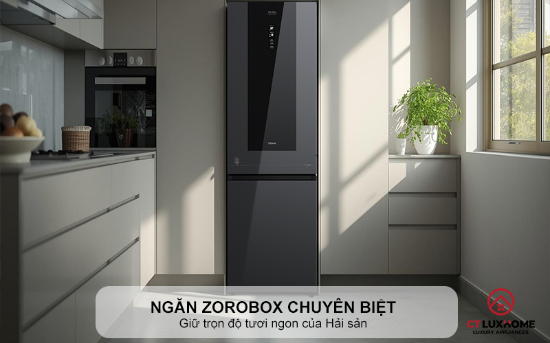 Ngăn ZoroBox chuyên biệt - Giữ trọn độ tươi ngon của Hải sản