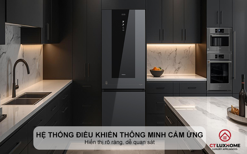 Hệ thống điều khiển thông minh cảm ứng trực quan, dễ sử dụng